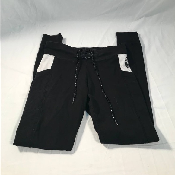 PINK Drawstring Leggings - Picture 2 of 9